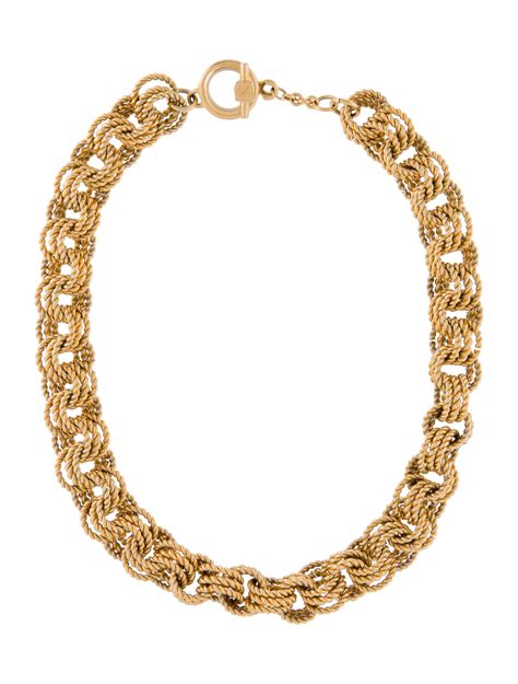 Givenchy Vintage Chain Necklace 